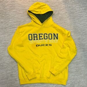 Stadium Athletics Oregon Ducks Yellow Hoodie